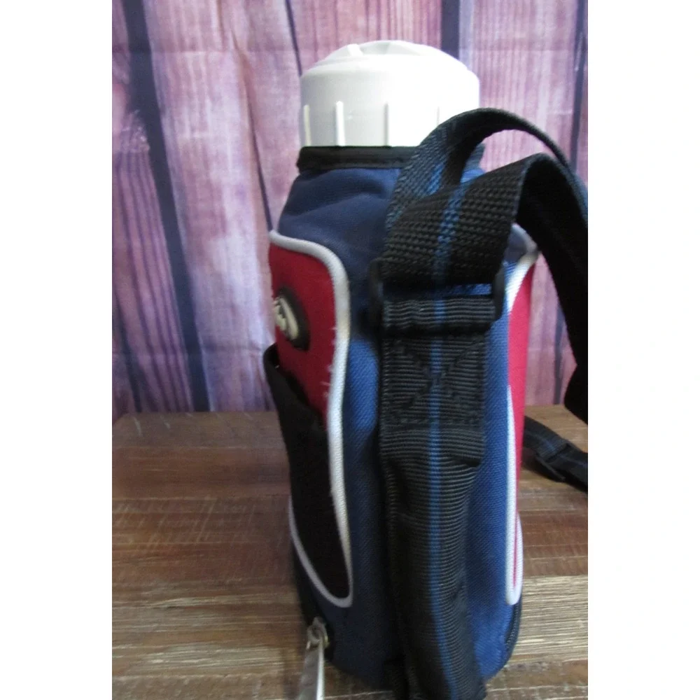 VTG Igloo SoftMate Flip & Sip Water Bottle Insulated Carrier Multicolor Set Y2K